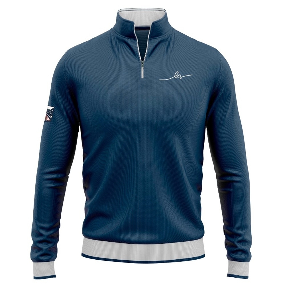 Boston Scott Golf Varsity Quarter Zip // BEST SELLER *NWT